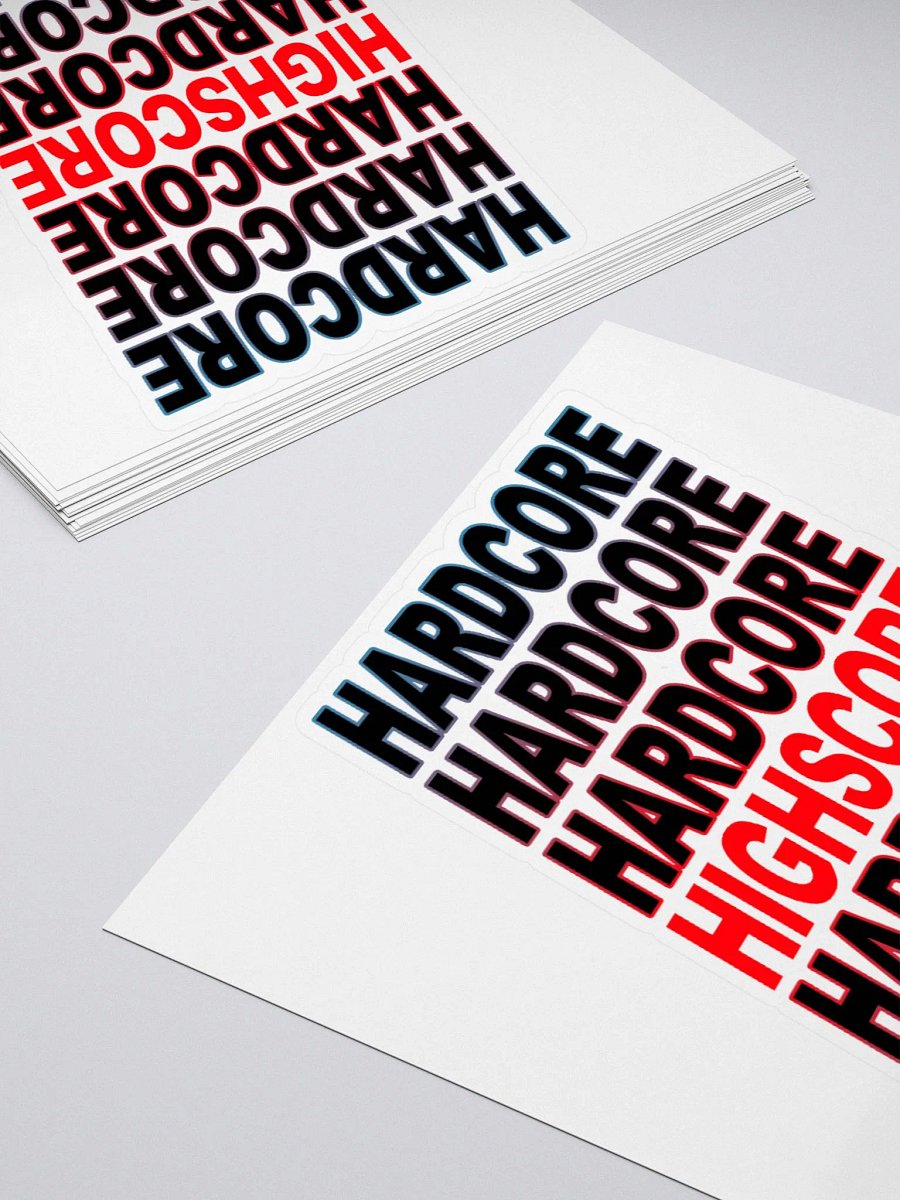 HARDCORE HIGHSCORE | Sticker product image (4)