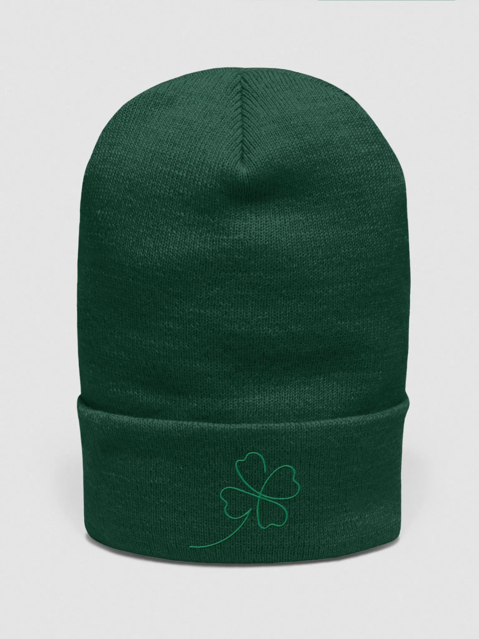 Lucky Clover Scribble Beanie product image (12)