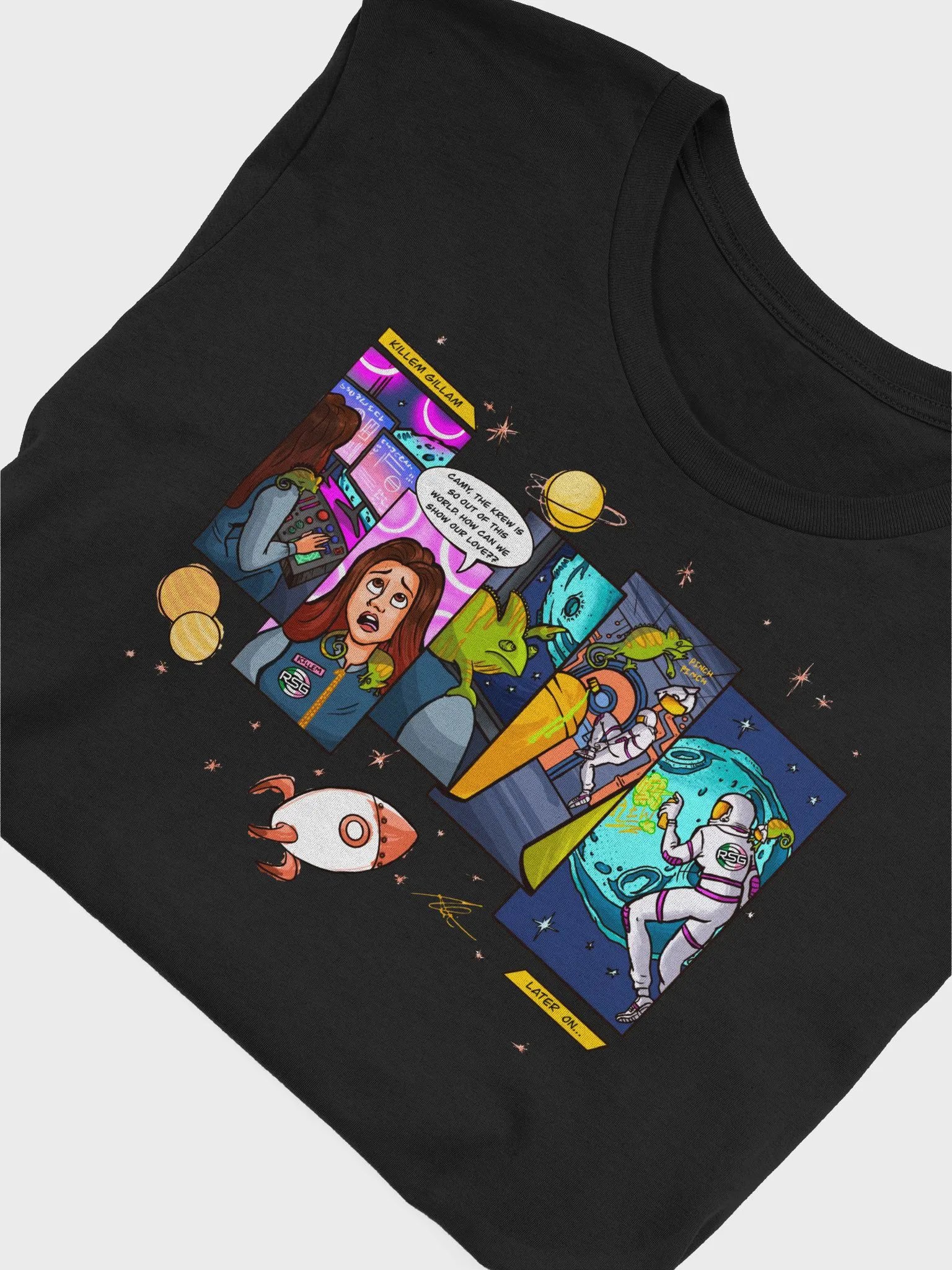 Kosmic Krew Comic Strip T-Shirt (Thicker Fit) product image (1)