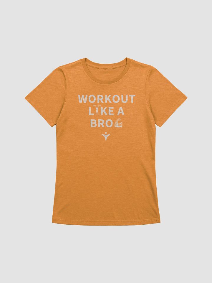 WORKOUT LIKE A BRO | Relaxed-fit Tee (Light Text) product image (1)