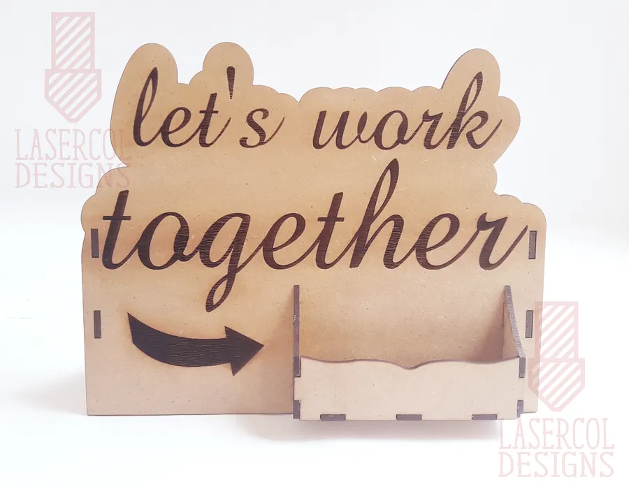 Business Card Holder - Laser Cut Files product image (9)