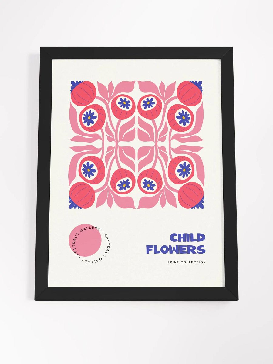 Child Flowers - Framed Poster product image (4)