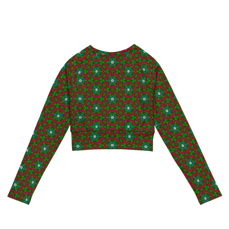 Poppycock Dreams Recycled Crop Top product image (10)