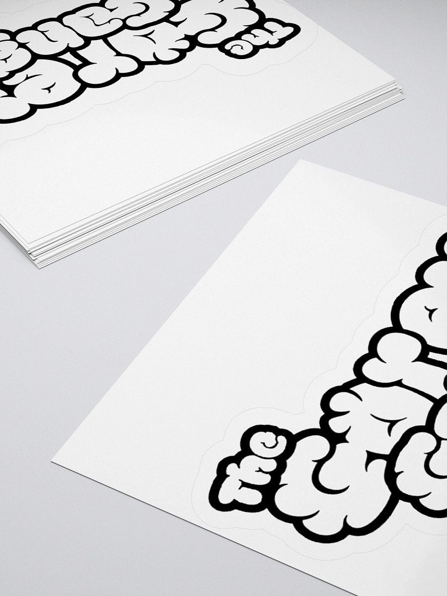 Gorey Gang B+W - Kiss Cut Stickers product image (10)