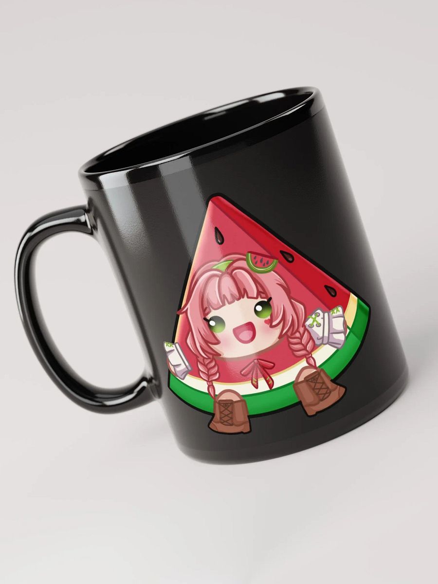 Charity Melon Glossy Black Mug product image (6)