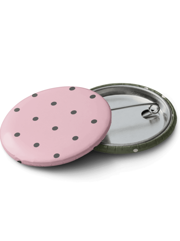 Set of 5 Colorful Pins with Dots product image (4)