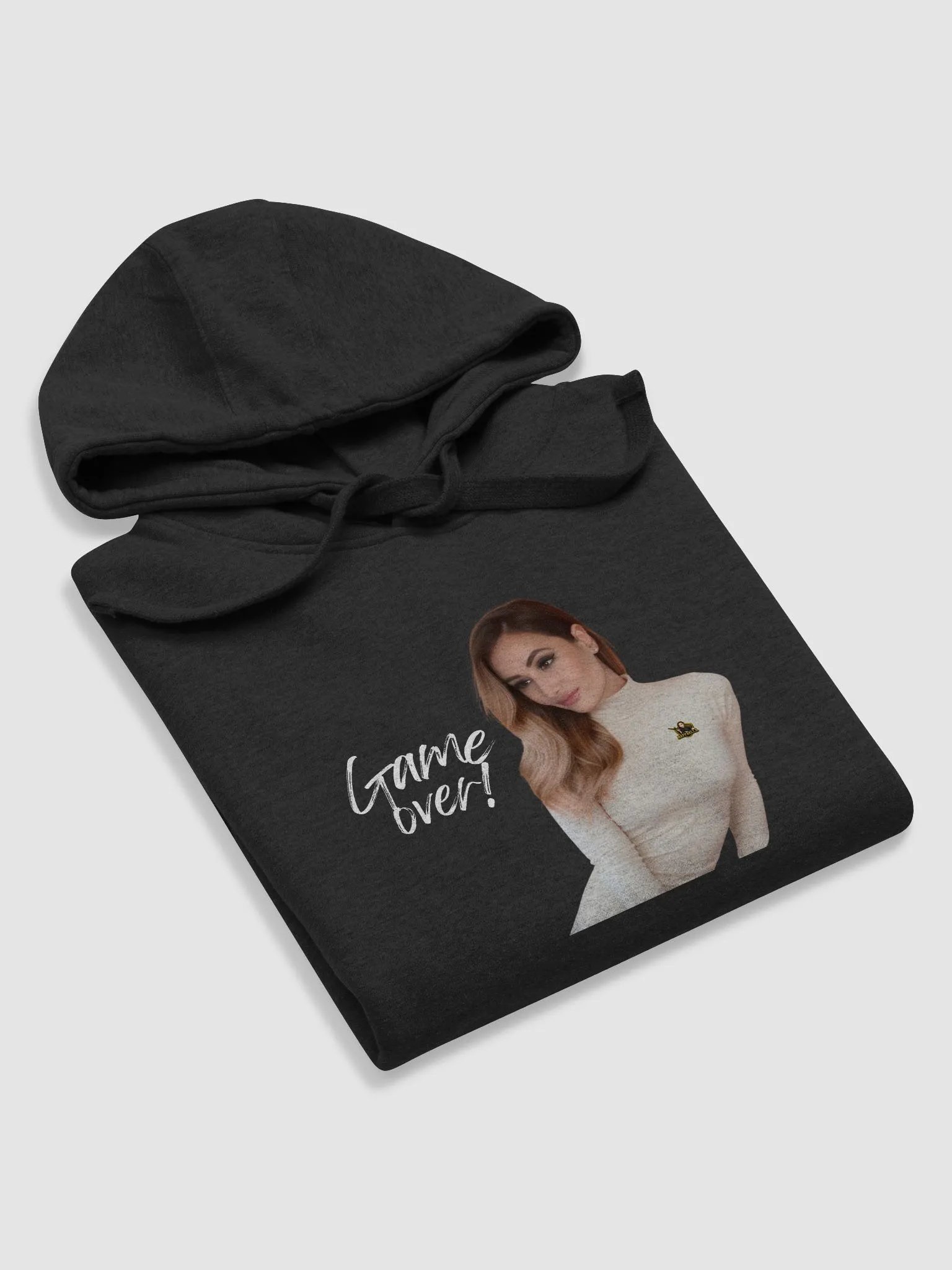 Game over! Emblematic Turtleneck Hoodie product image (5)