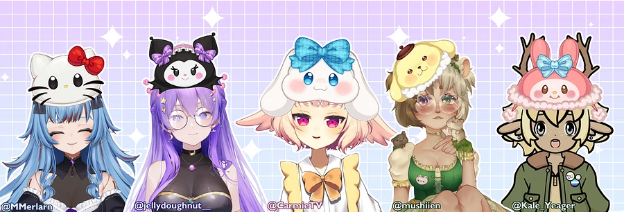 Kawaii Hat Vtuber Asset | Stream Decor product image (2)