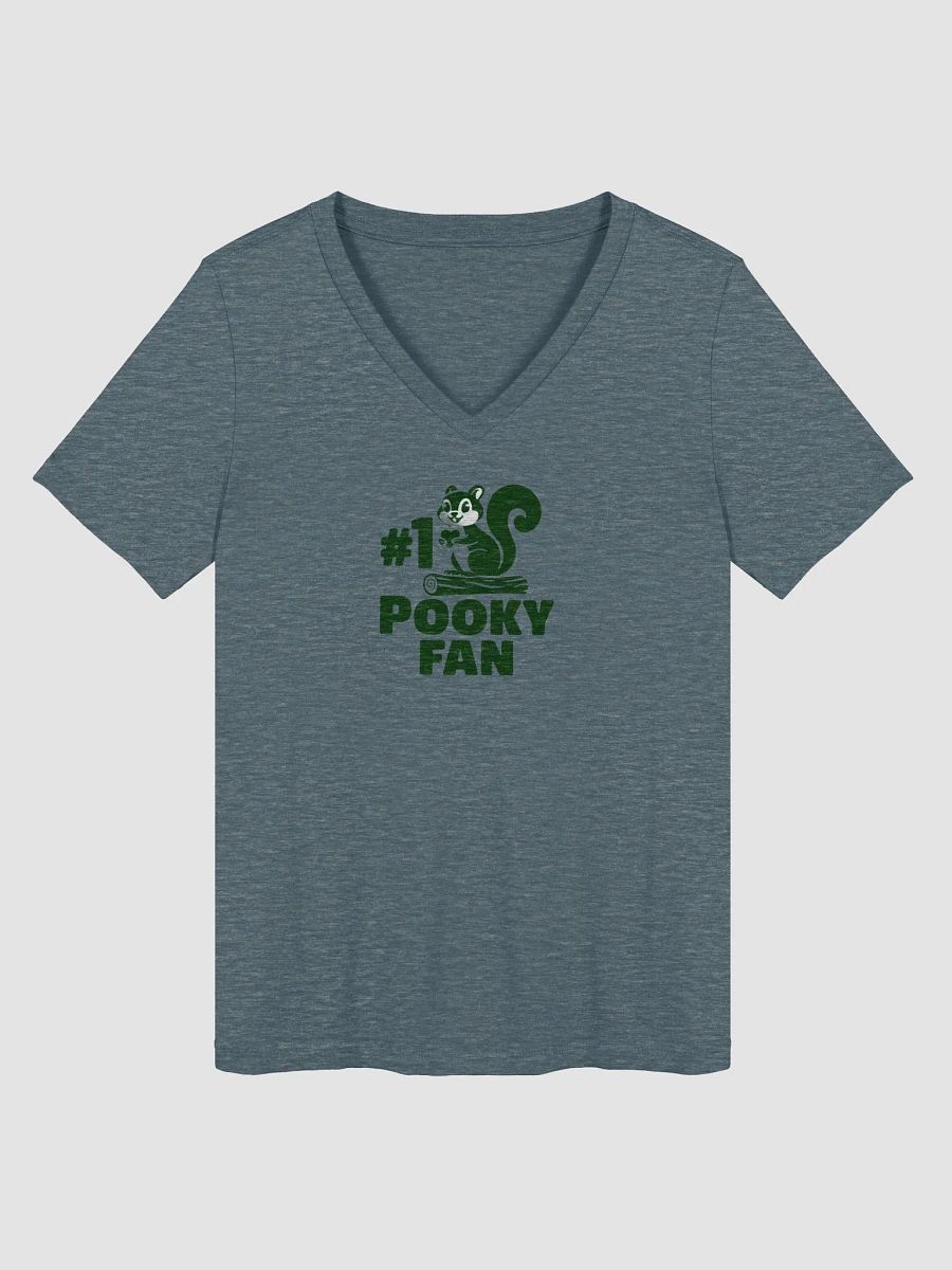 Pooky's #1 Fan V-Neck Tee product image (1)