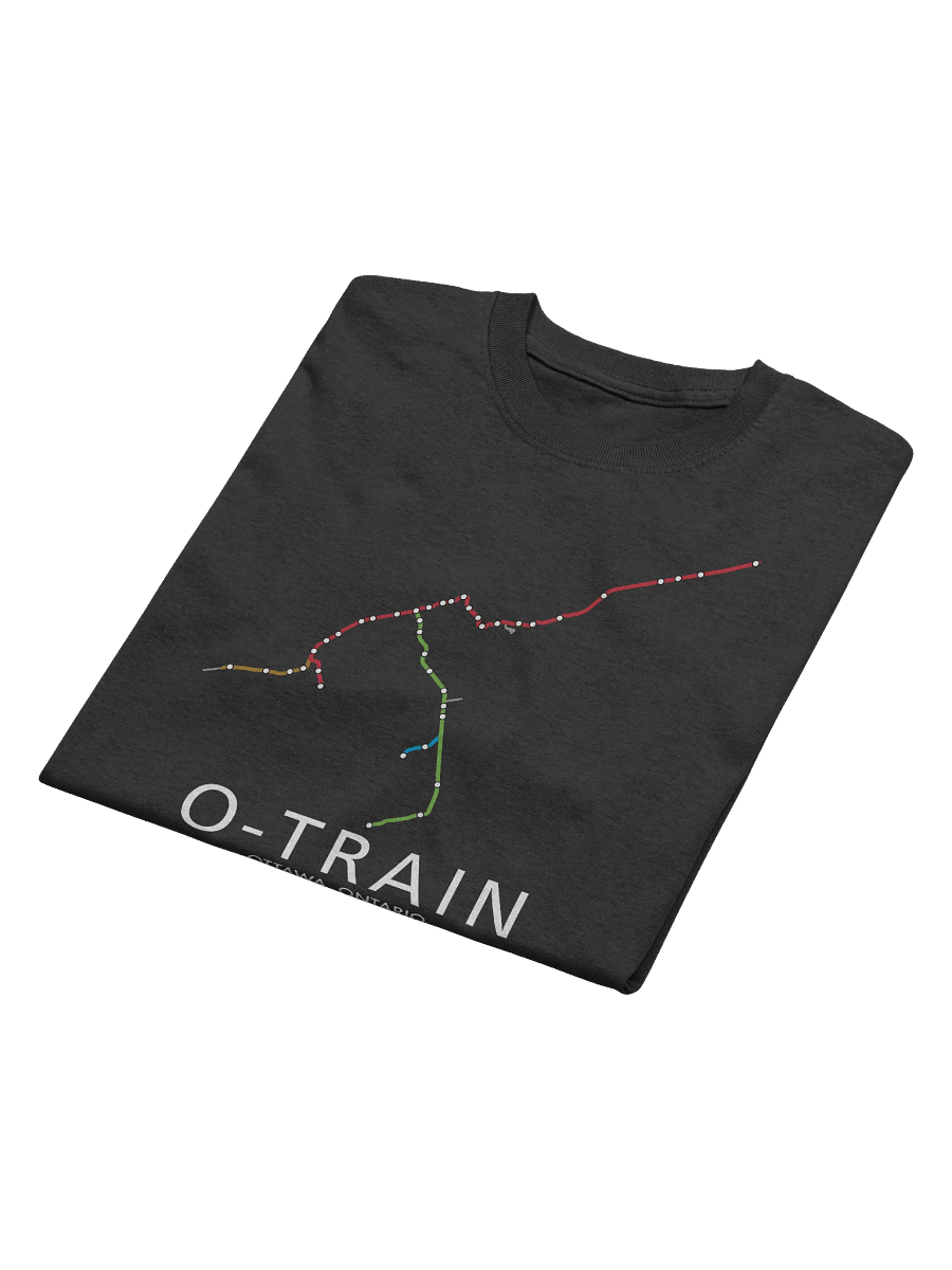 The Rail Fans Canada Map T-Shirt - O-Train product image (3)