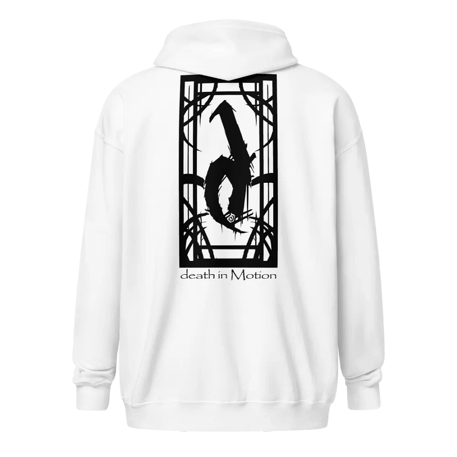 diM.wiT. Zip-up Hoodie Black Lettering product image (1)