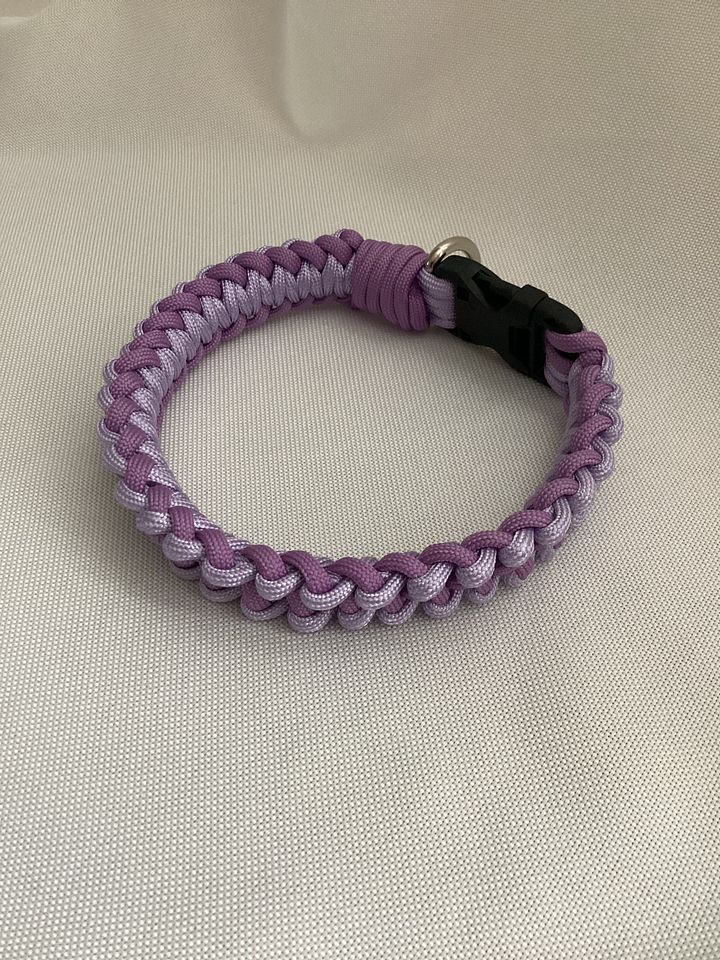Obroża z paracordu Mystic Amethyst product image (2)