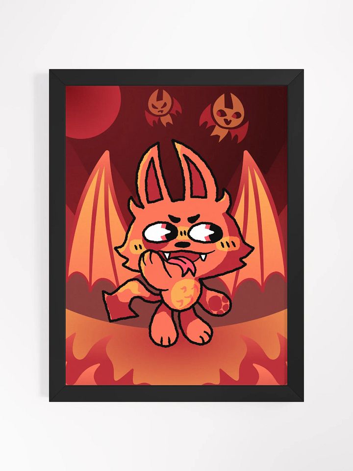 Devil Fox Framed Poster product image (1)