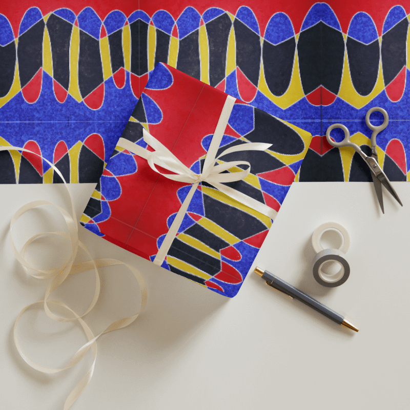 Three Sheets of Nic & Sloy Wrapping Paper 3 product image (4)