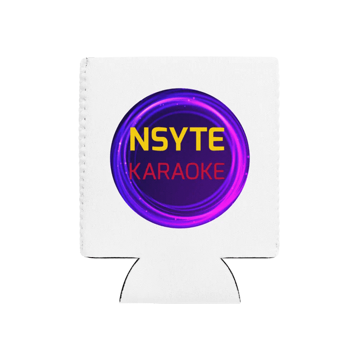 Nsyte karaoke beer cozy product image (1)