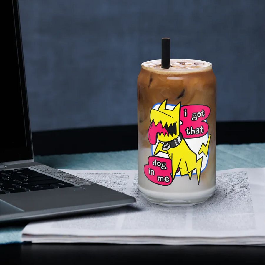 "Got That Dog" Gremmy Soda-Glass product image (3)