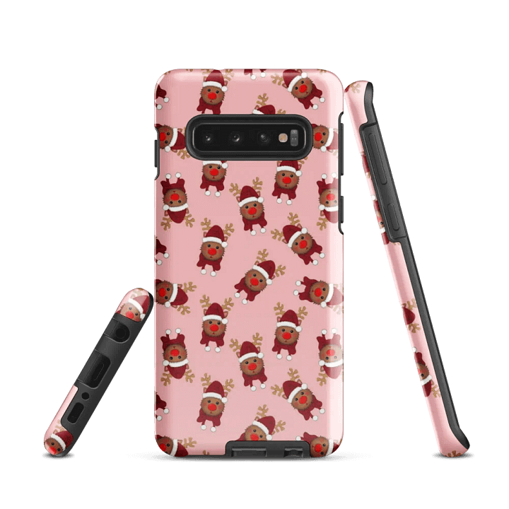 Santa's Reindeer Fun - Samsung case product image (1)
