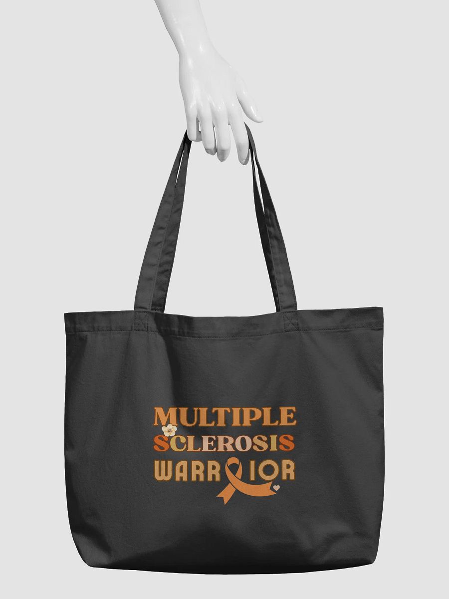 Multiple Sclerosis Warrior, Awareness Eco Tote Bag product image (2)