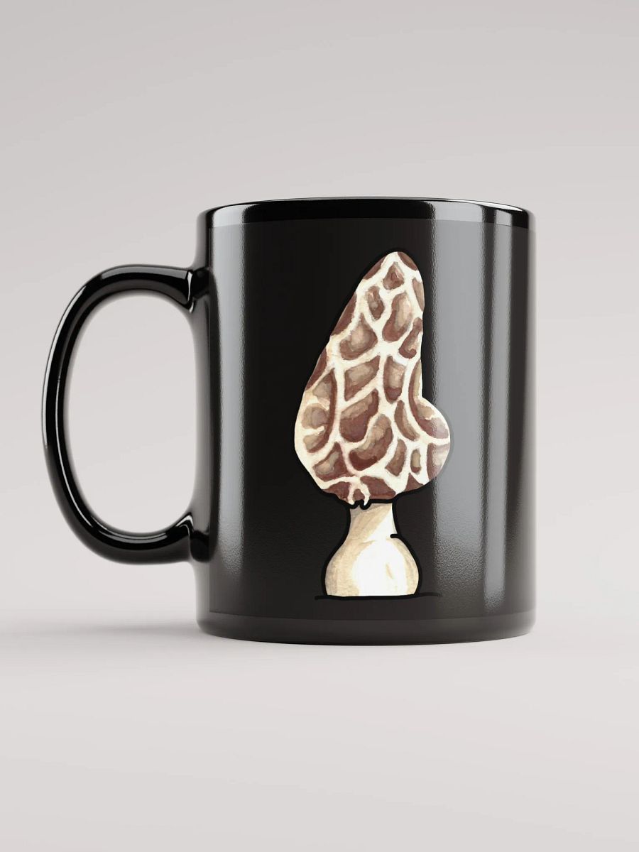 Linus's Morel Mug ~ Black product image (11)