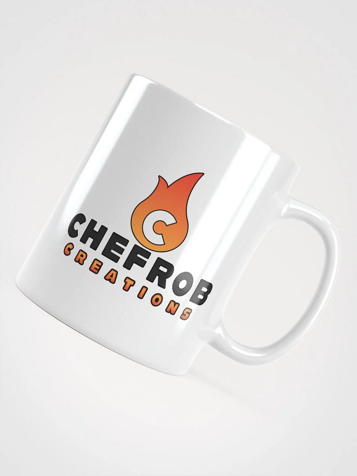 Logo V2 White Glossy Mug product image (1)