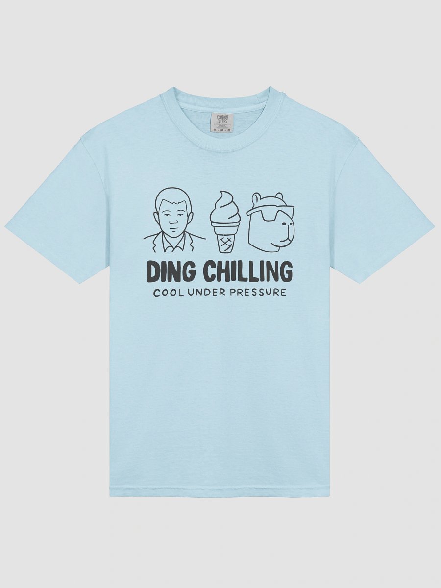 Ding Chilling – 2b2 Cool Under Pressure | Funny Chess Meme Design | T-Shirt Light product image (22)