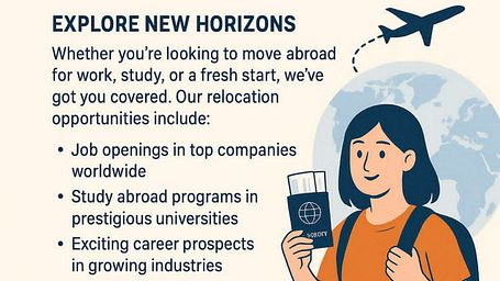Latest relocation opportunities 