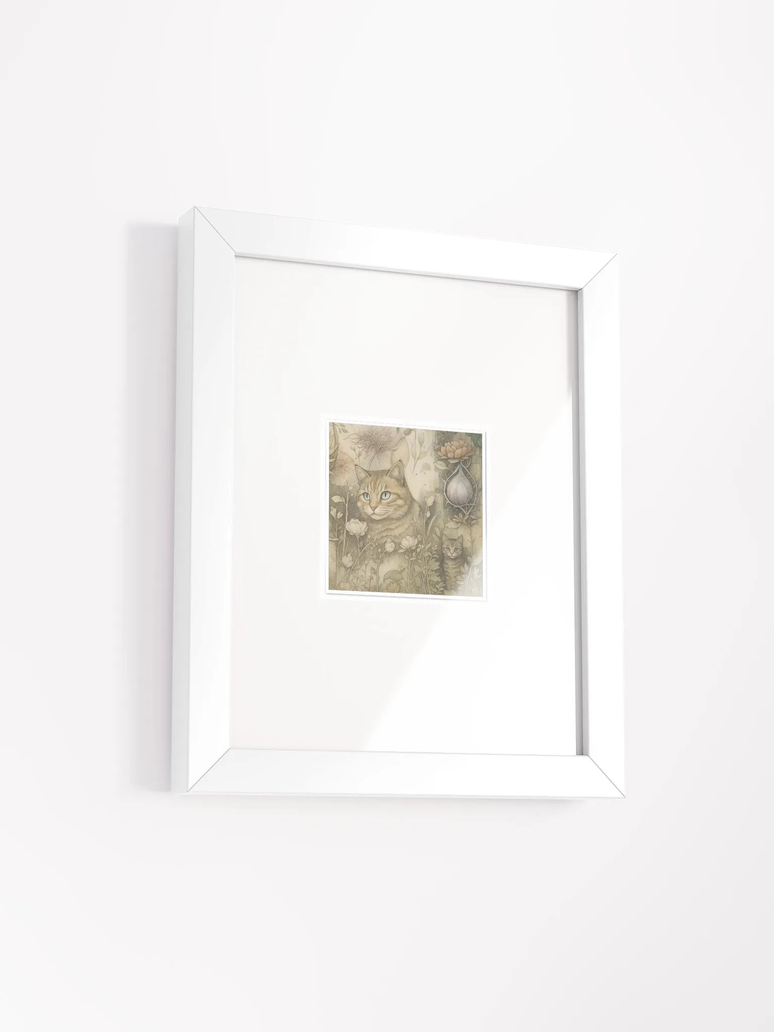 The Secret Garden Sketchbook Artprint Framed product image (2)