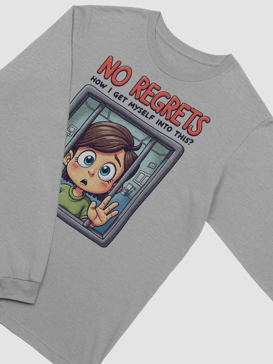 No Regrets Behind Bars Long Sleeve Tee product image (21)