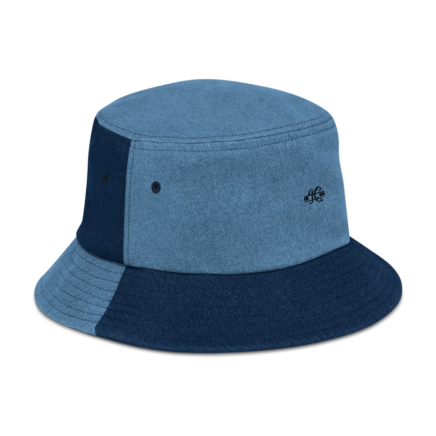 I&C Signature Inky Black Denim Bucket Hat product image (5)
