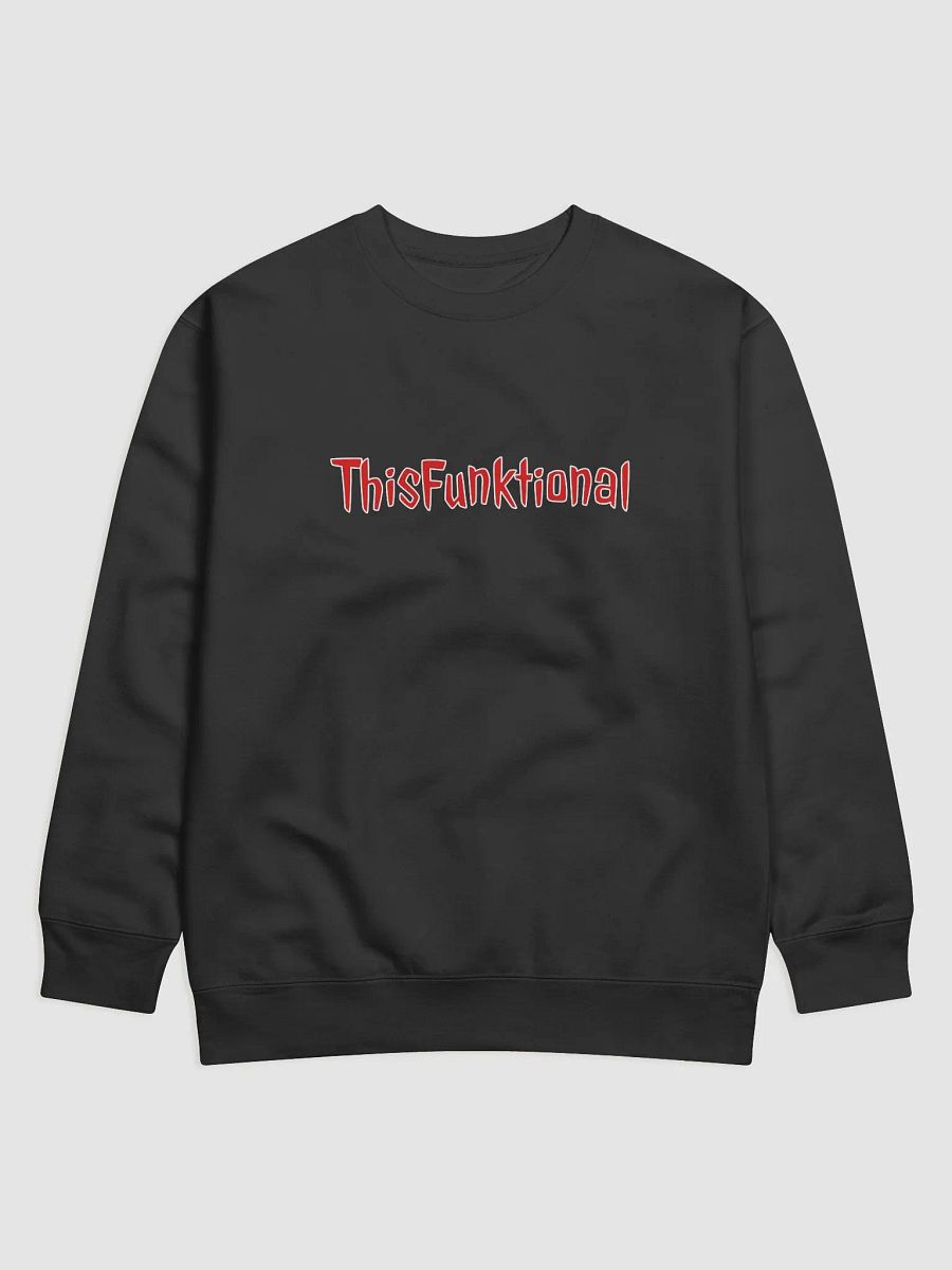 ThisFunktional Sweater (red letters with white outline) product image (1)