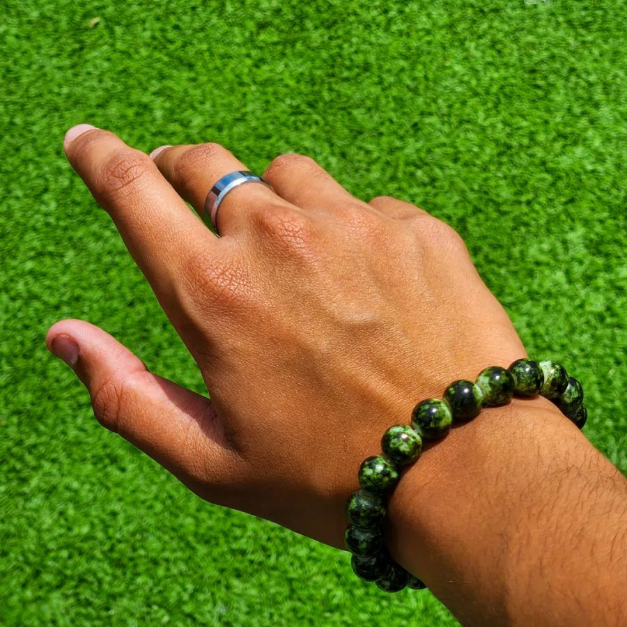 Beaded Bracelet(Dark Green) product image (1)