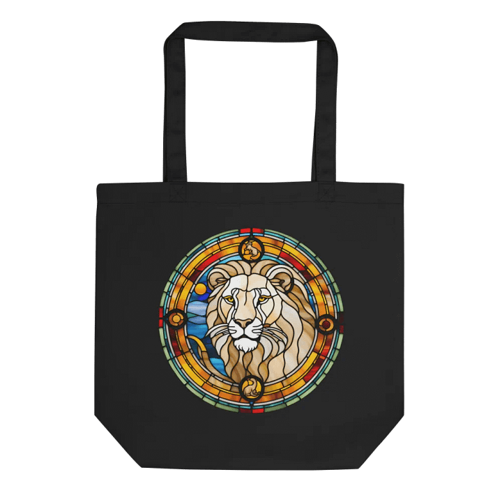 Spiritual Leo - Unique Tote Bag Design - Circle Energy product image (1)