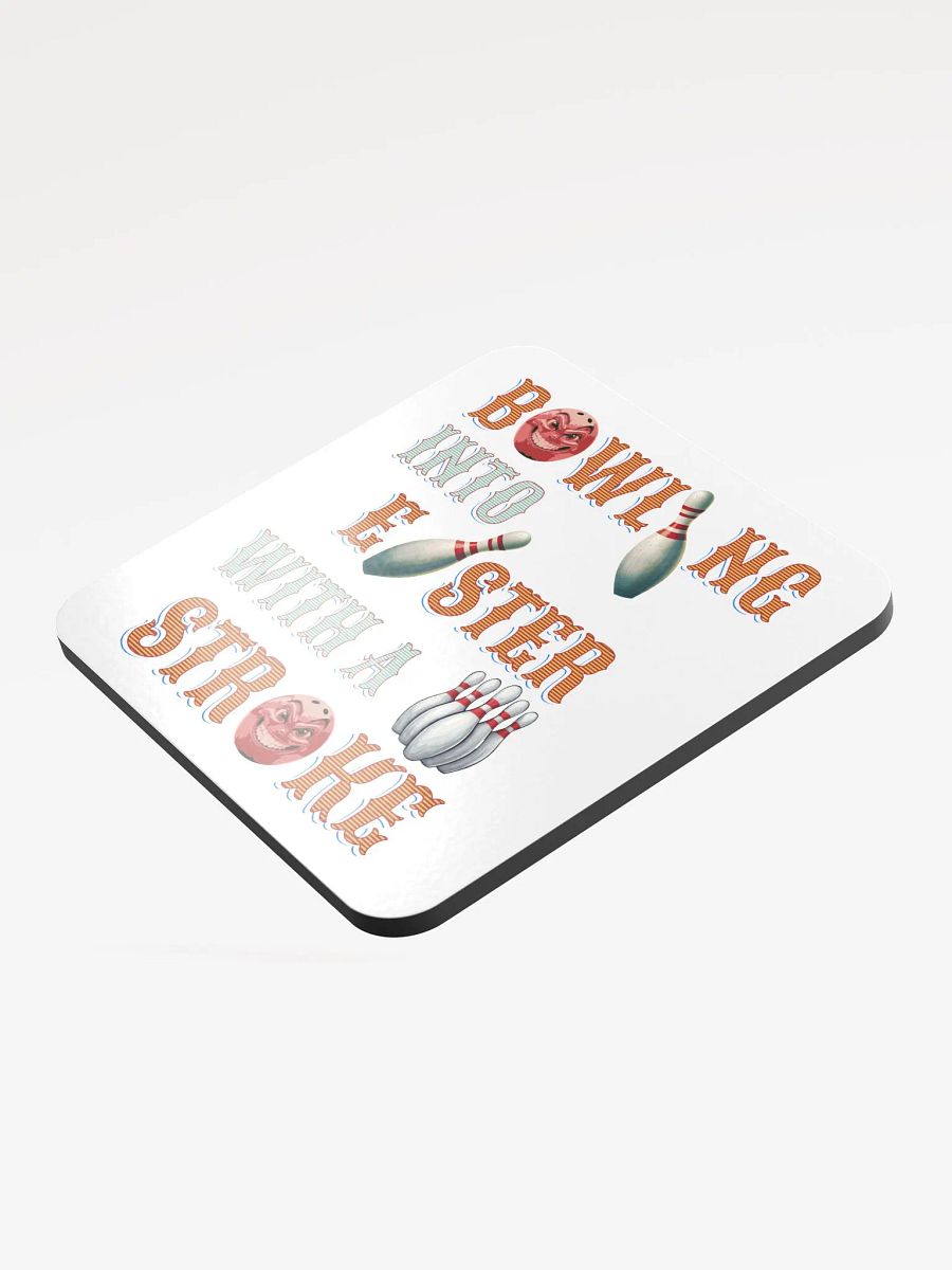 Bowling Into Easter With A Strike Cork Coaster Set product image (4)