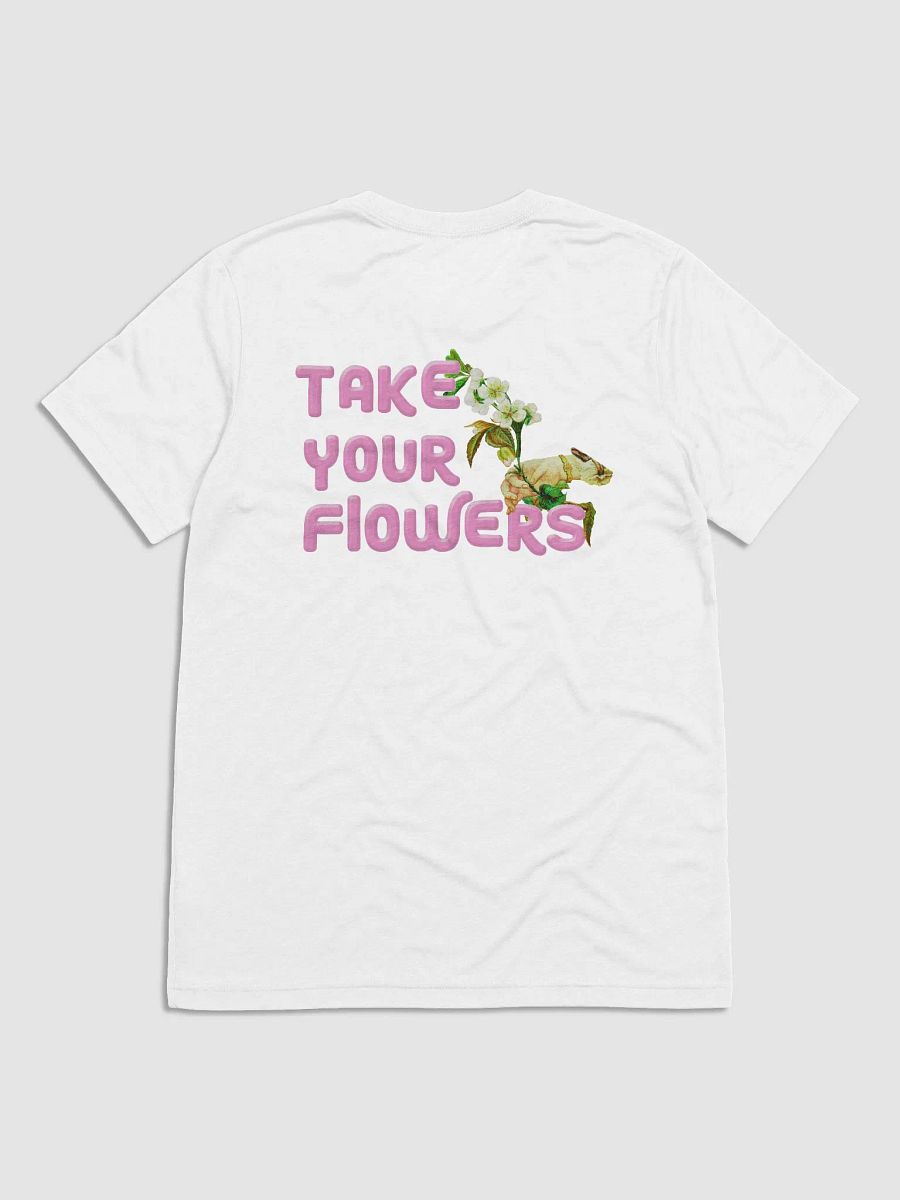 TAKE YOUR FLOWERS T-Shirt Easter Pink product image (2)