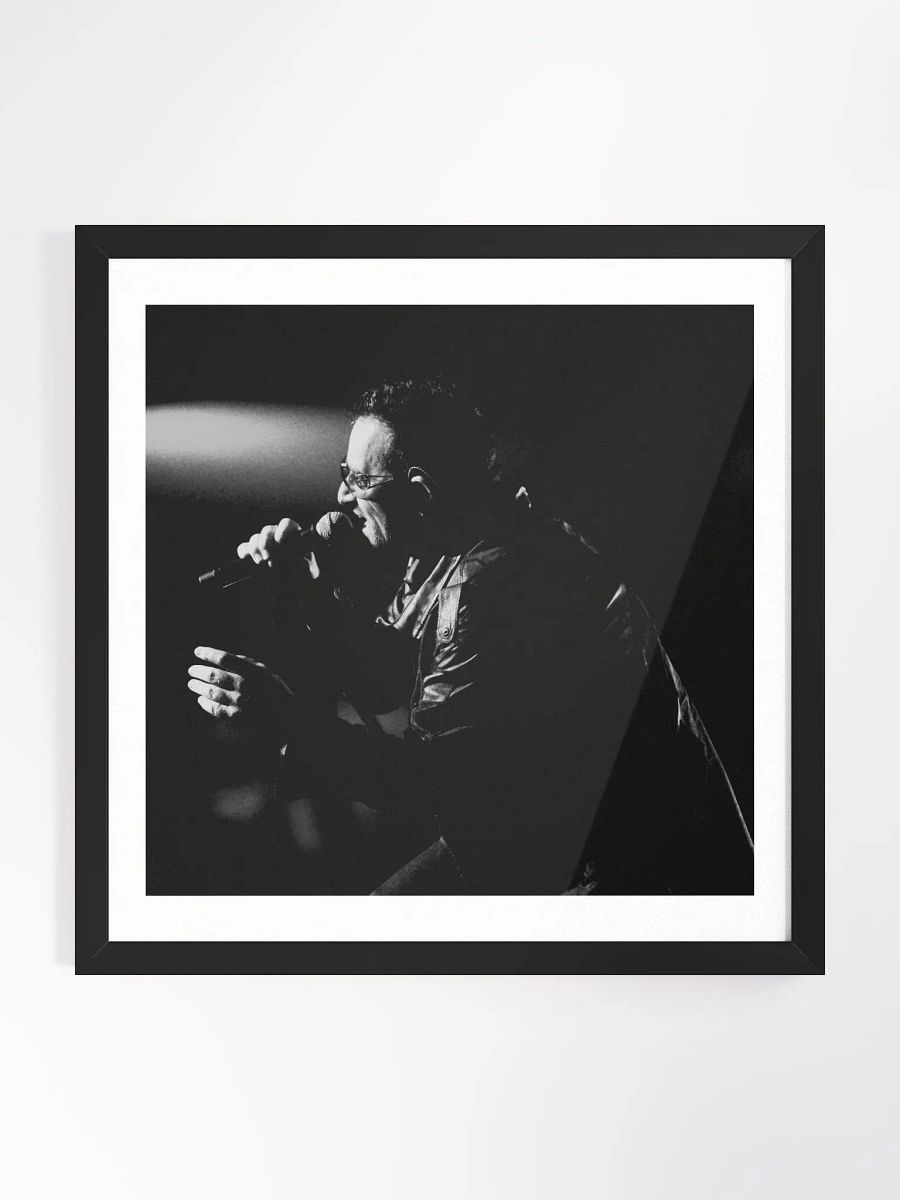 Framed Square Print - Bono U2 product image (1)