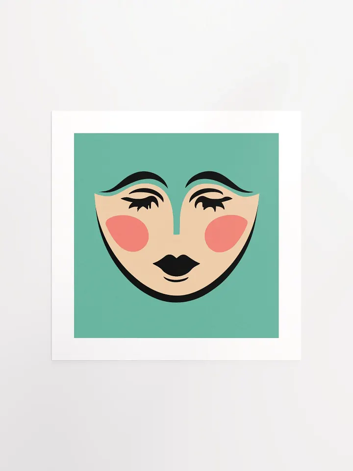 The Mask She Wears - Print product image (1)