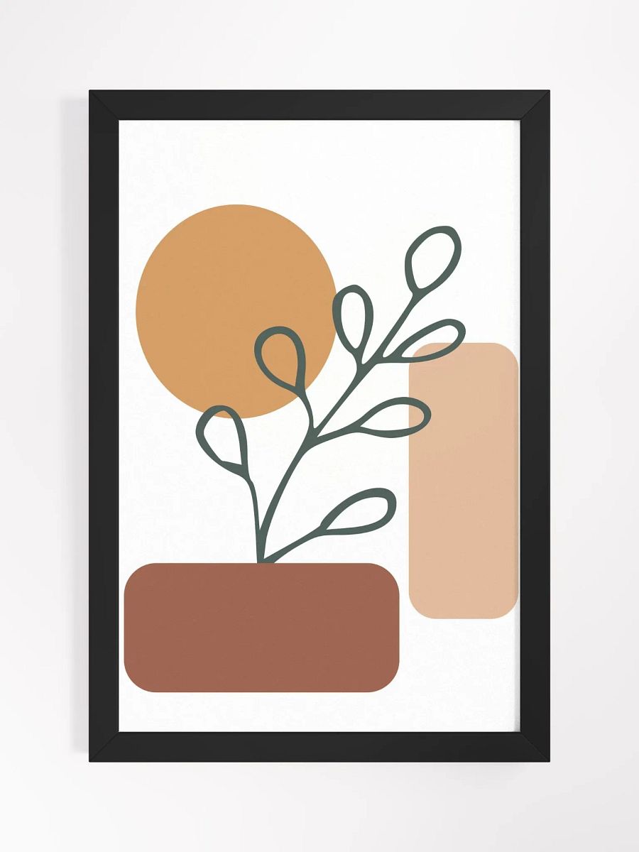 Abstract Botanical Harmony Poster product image (2)