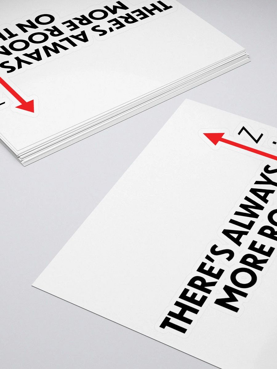 More Room On The Z-Axis (Die-Cut Sticker) product image (4)