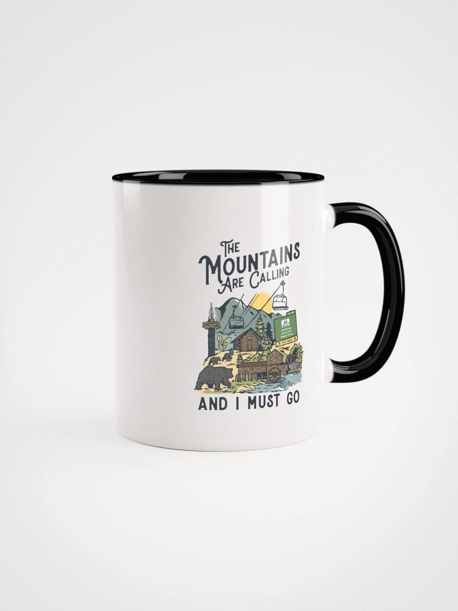 The Mountains Are Calling & AIOT Mug product image (1)