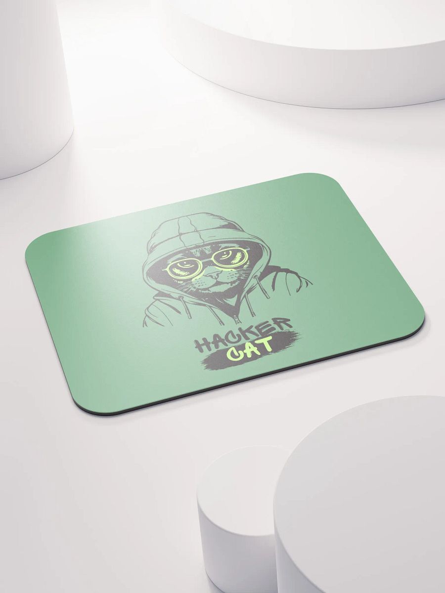 Hacker Cat Mouse Pad product image (4)