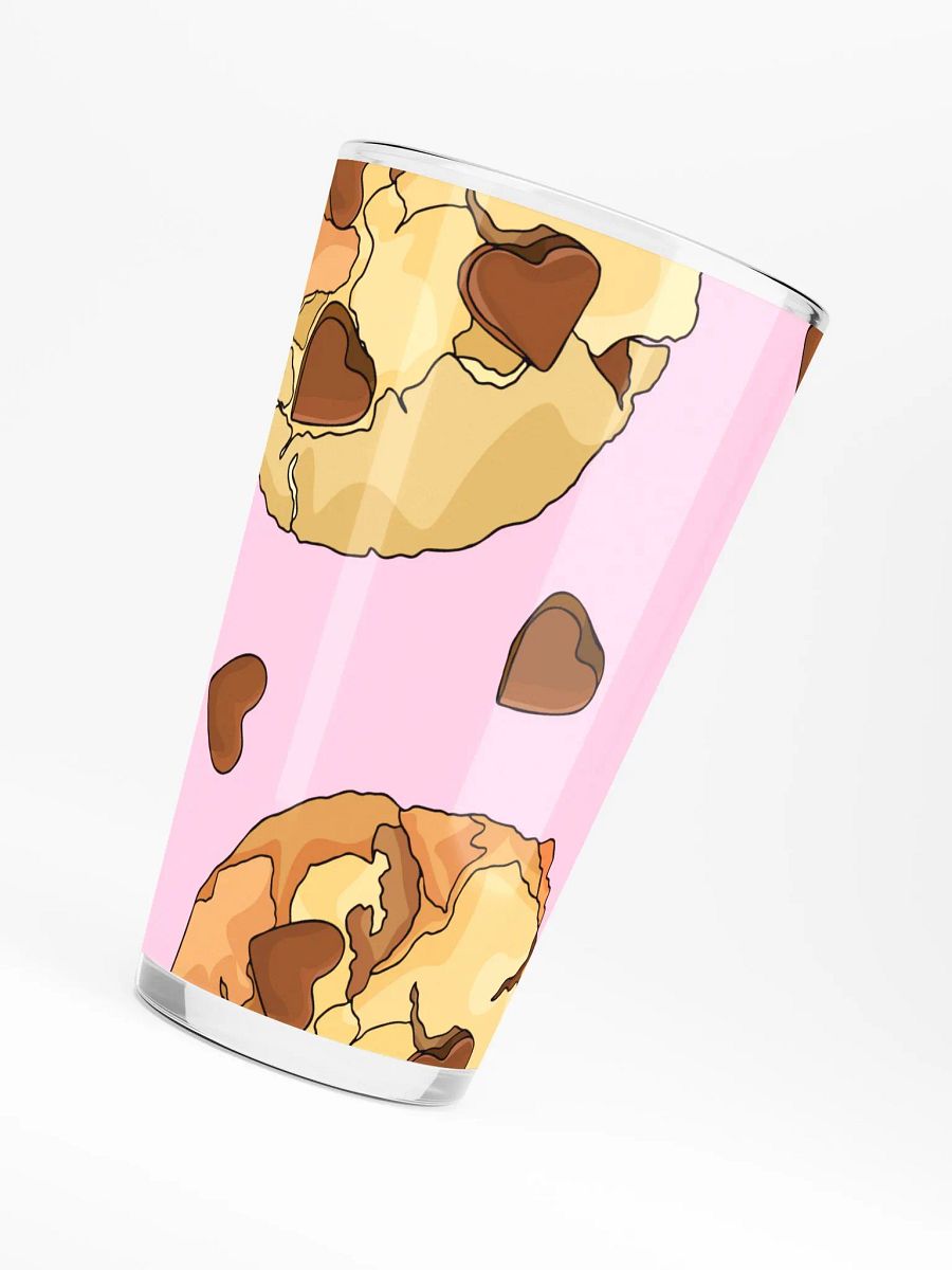 Heartfelt Cookie Pattern Shaker Pint Glass product image (6)