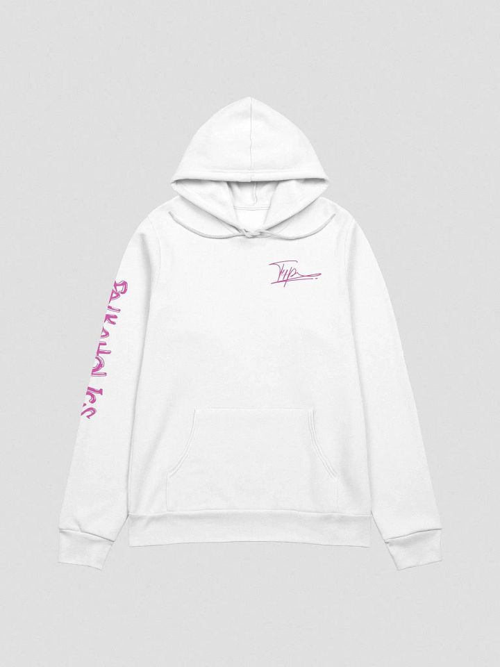 T4P Hoodie White/Violet (Bella+Canvas Supersoft) product image (1)