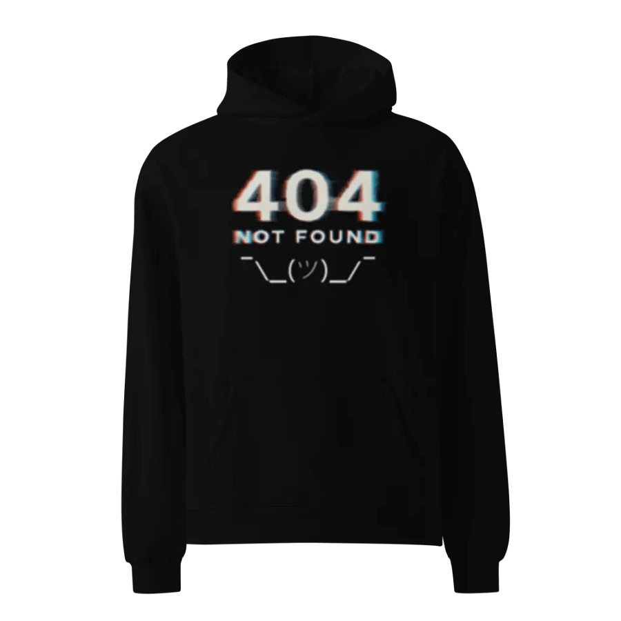 404 Not Found Hoodie product image (1)