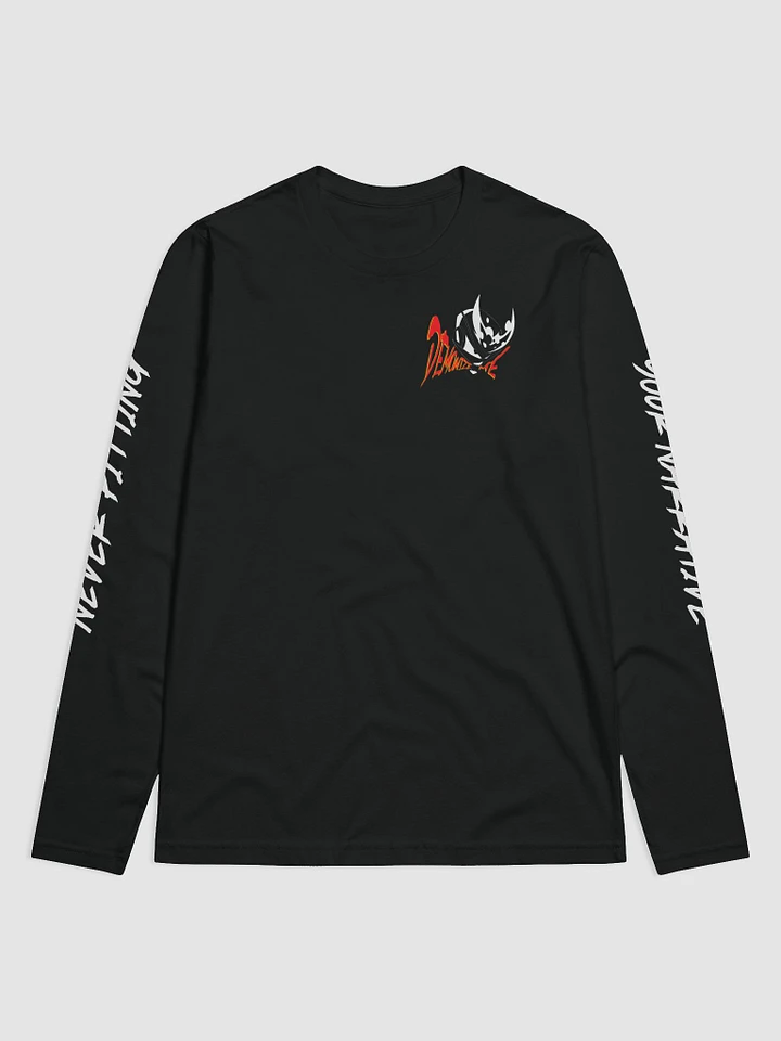 Demonize me - long sleeve (Black) product image (2)