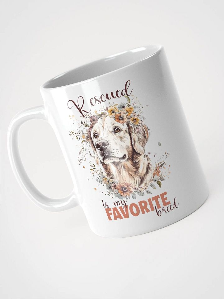 Rescued Is My Favorite Breed Duo Mug product image (2)