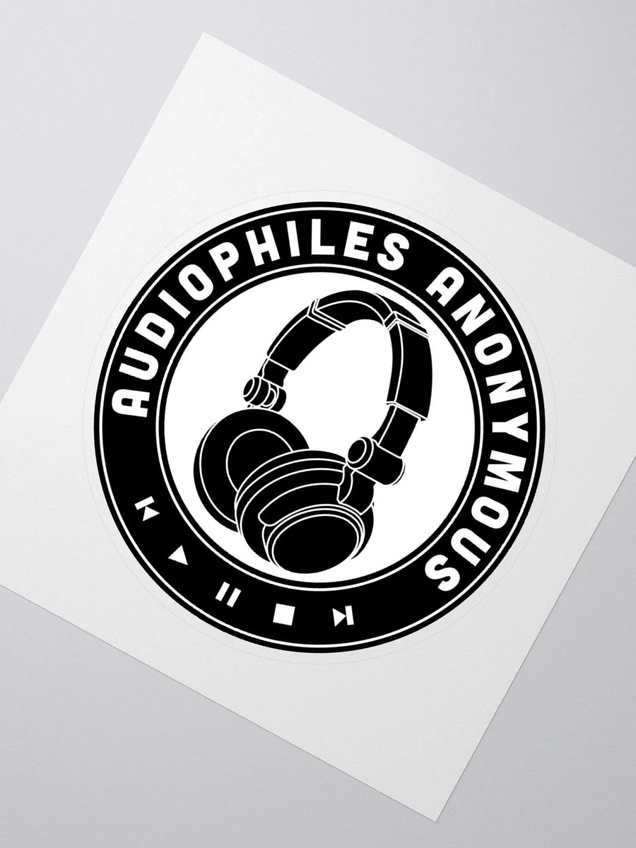 Audiophiles Anonymous Retro Sticker product image (5)