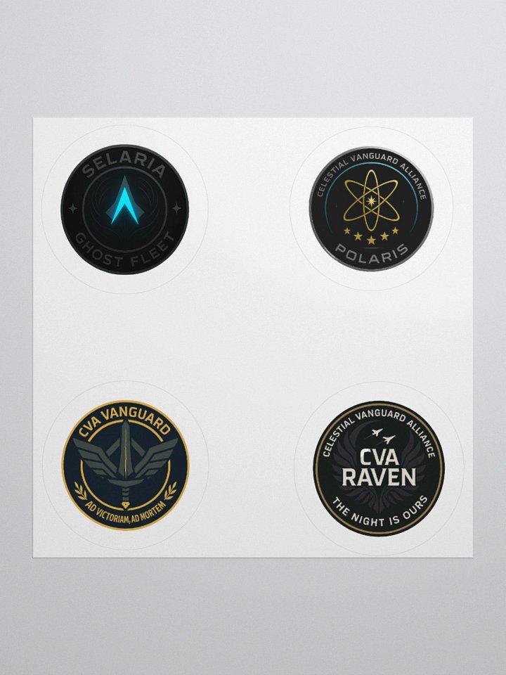 CVA Ship Emblem Sticker Pack (4-Pack) product image (1)