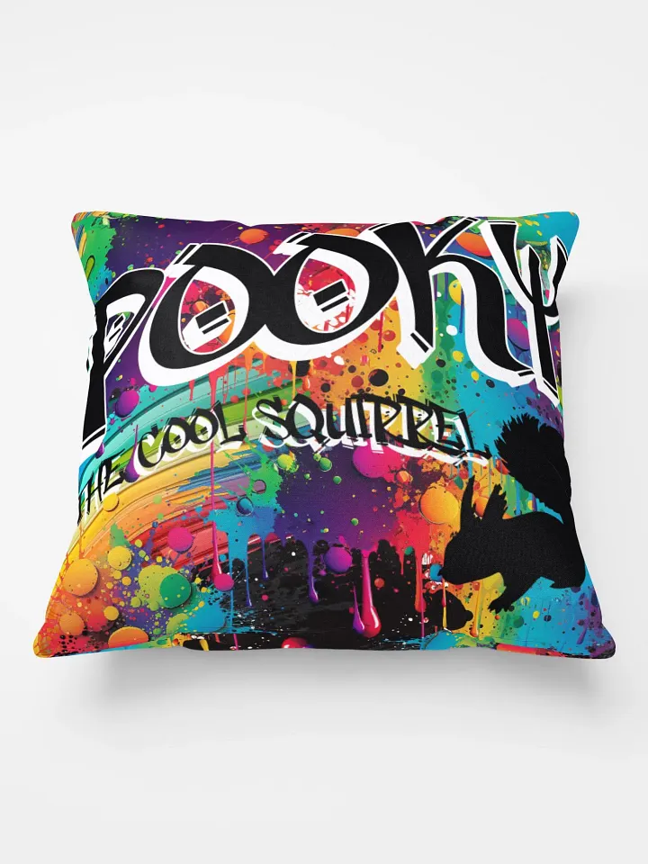 POOKY, THE COOL SQUIRREL COZY PILLOW product image (1)