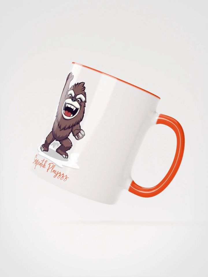 Sasquatch Playzzz Orange Mug! product image (2)