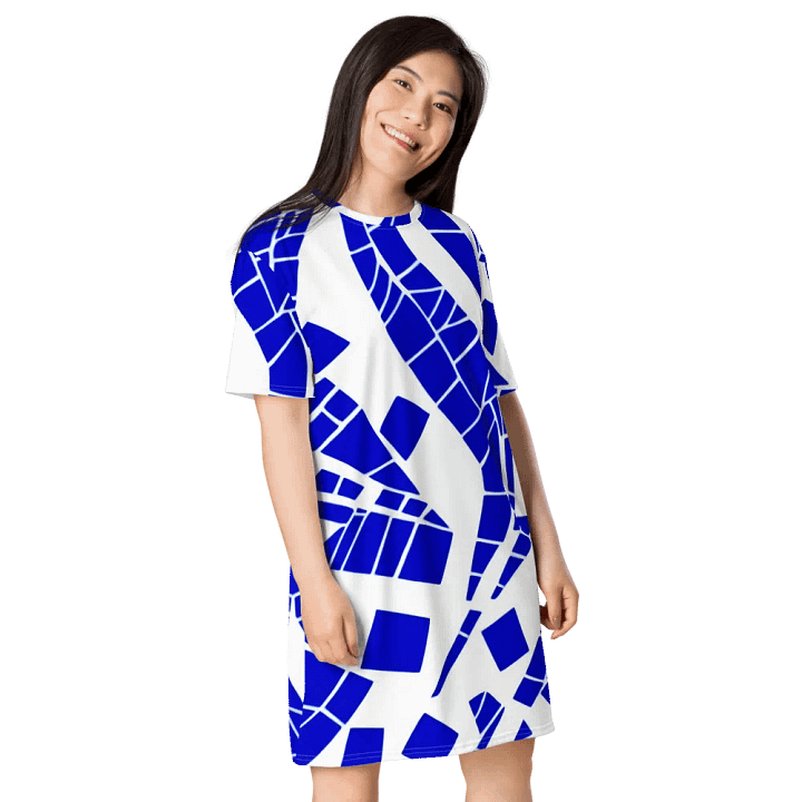Geometric Glam T Shirt Dress product image (1)